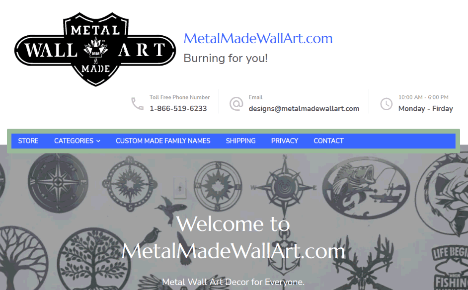 Metal Made Wall Art